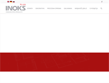 Tablet Screenshot of inoks.si